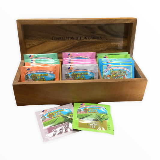 CTG Acacia Wood Tea Chest